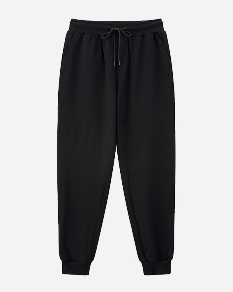 Mid Rise Drawcord Full Elastic Pants